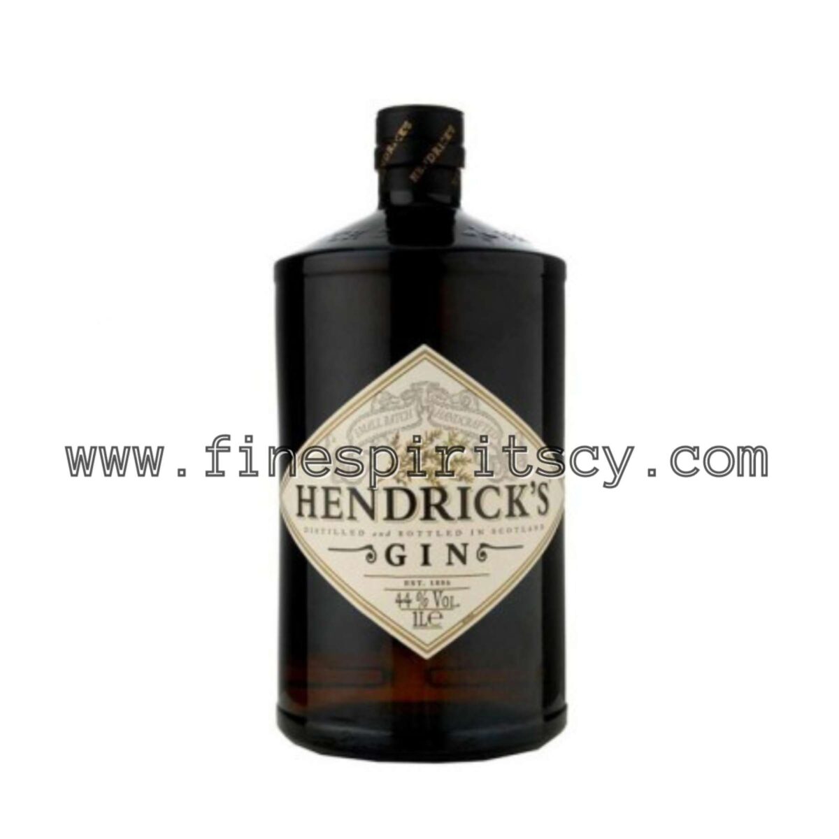 Hendricks Gin 1000ml FS CY 100cl 1L Liter Litre Fine Spirits Cyprus Price Online Order Shop