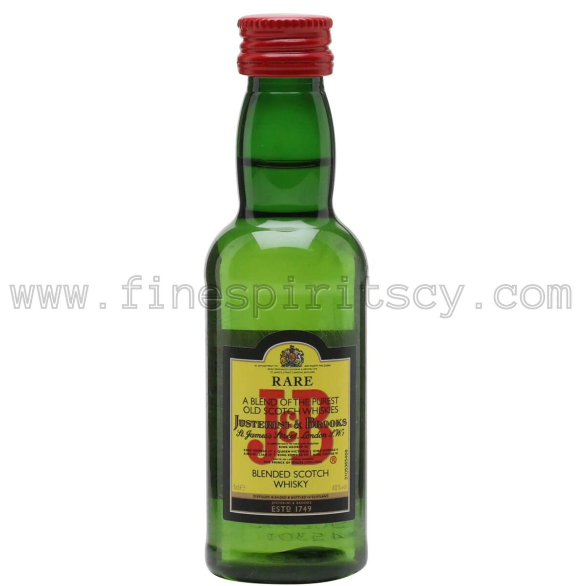 J&B Rare Scotch Scotland Whisky Price Online 5cl Cyprus Fine Spirits 50ml mini miniature