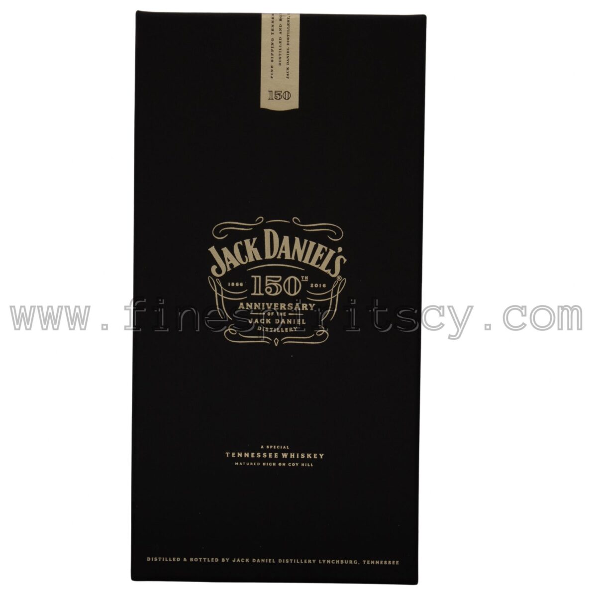 Jack Daniel's 150th Anniversary Bottle Cyprus Price Limited Edition Whiskey 50% 1000ml 100cl 1L Liter Litre