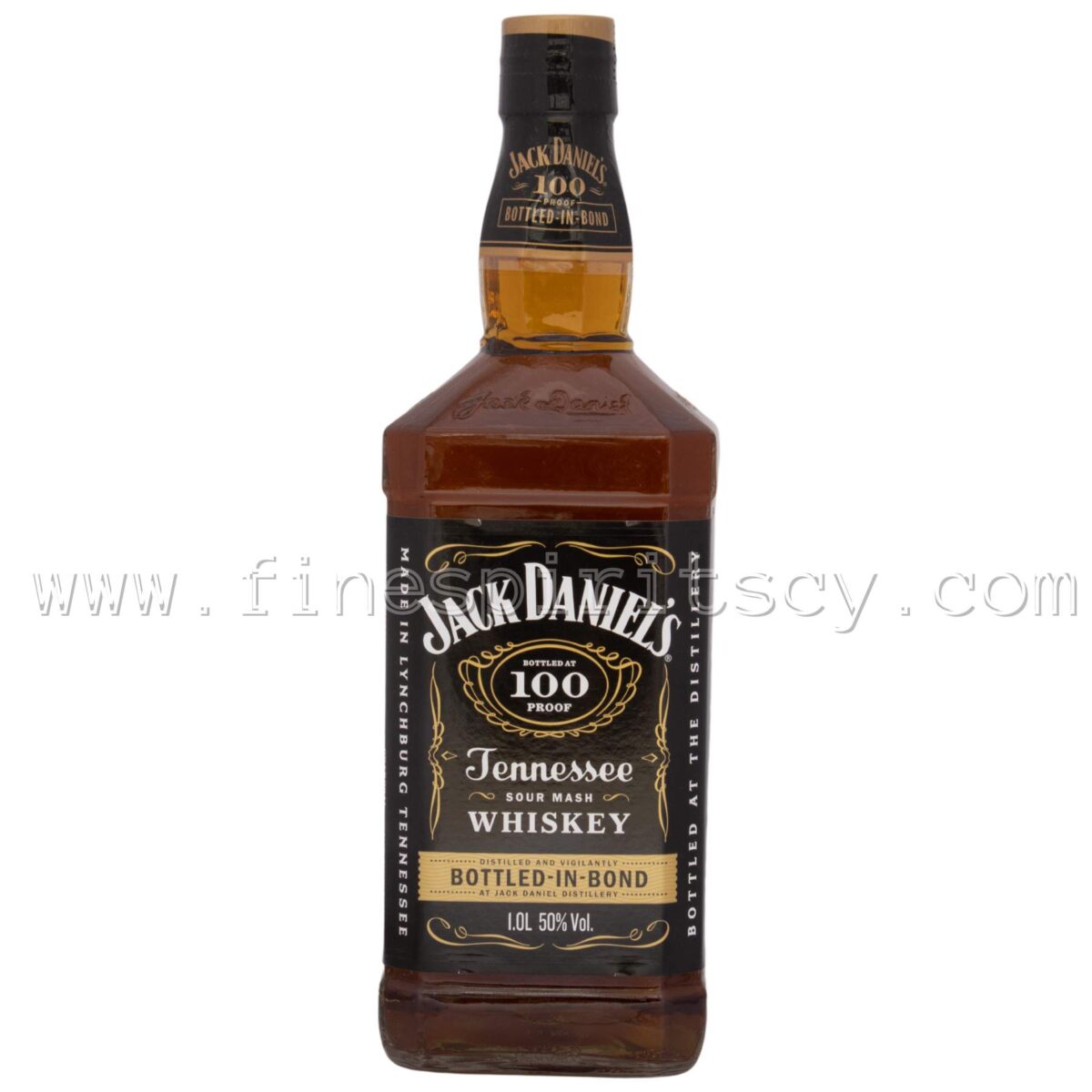 Jack Daniels Bottled In Bond Series 100 Proof 50% Cyprus 1000ml 1L 100cl Liter Litre