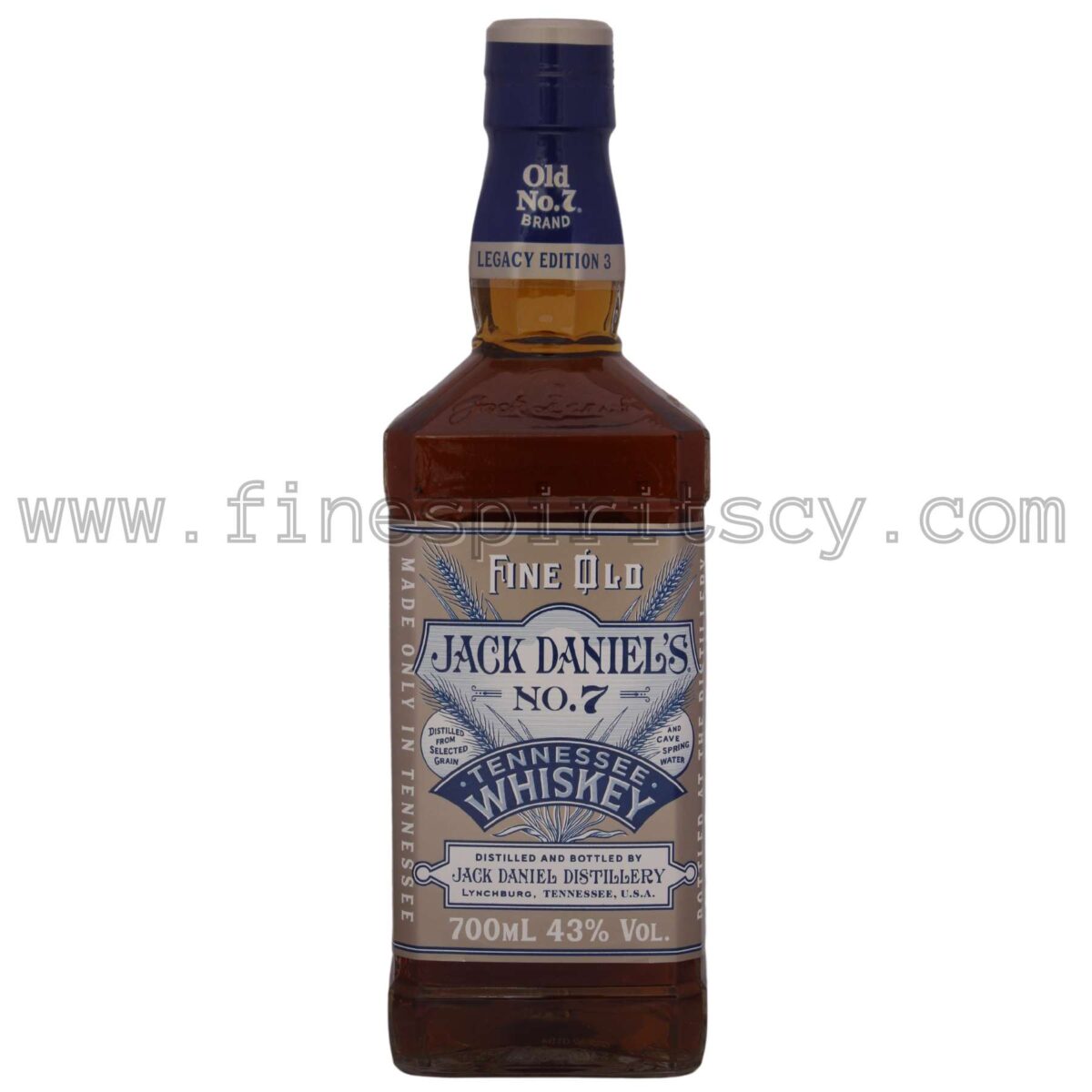 Jack Daniels Legacy Series Edition 3 Fine Spirits Cyprus FS CY 700ml 70cl