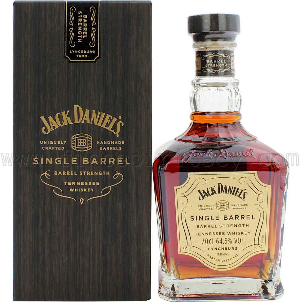 Jack Daniels Single Barrel Strength 64.5% 129 Proof ABV 700ml 70cl 0.7L