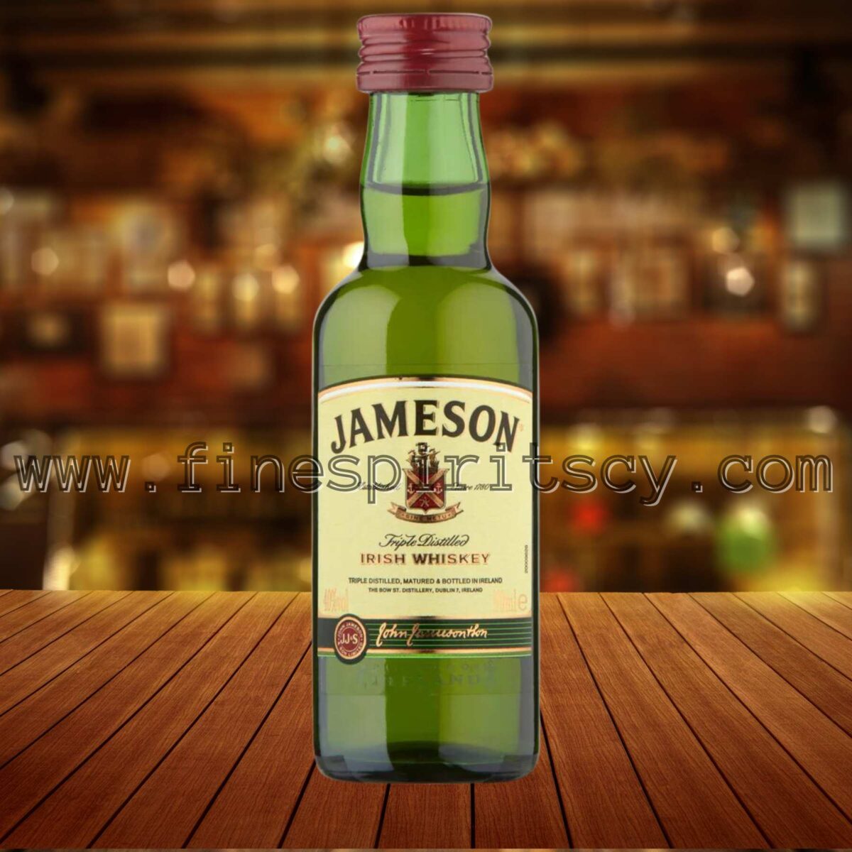 Jameson Irish Blended Whisky Whiskey Mini Miniature 50ml 5cl Cyprus Price
