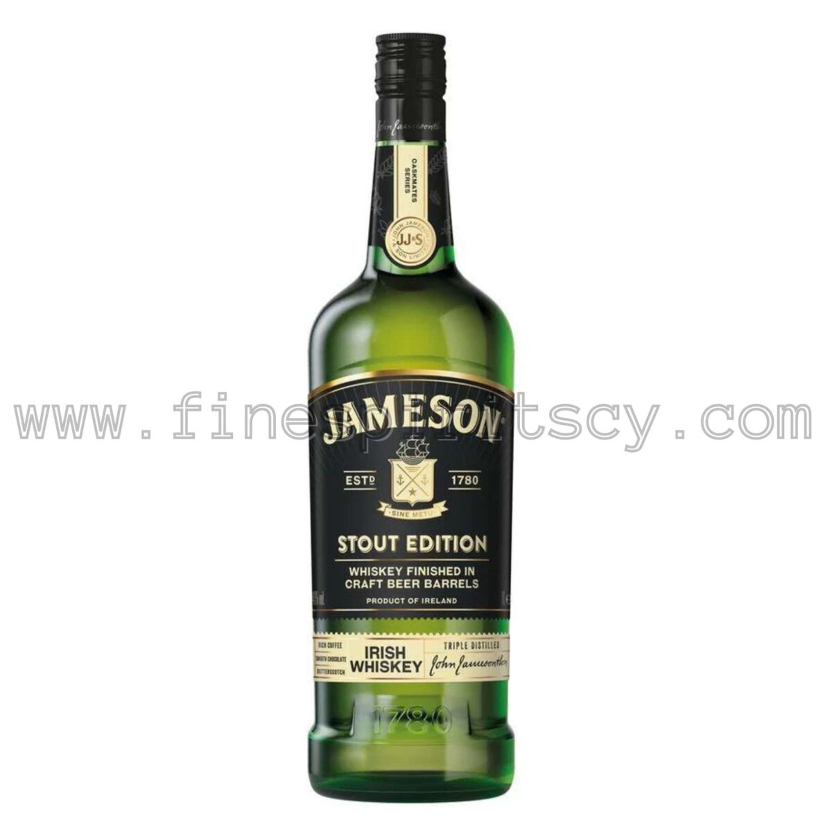 Jameson Caskmate Stout Edition Beer Barrel 1000ml 100cl 1L Liter Litre Fine Spirits CY