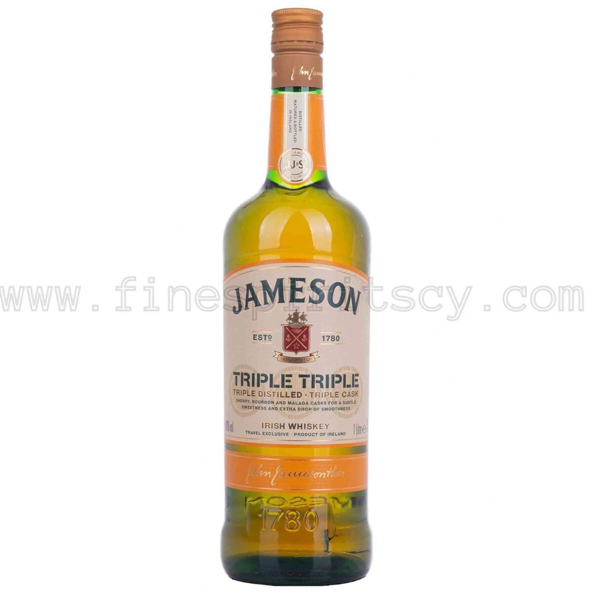 Jameson Triple Distilled Triple Cask Sherry Bourbon Malaga
