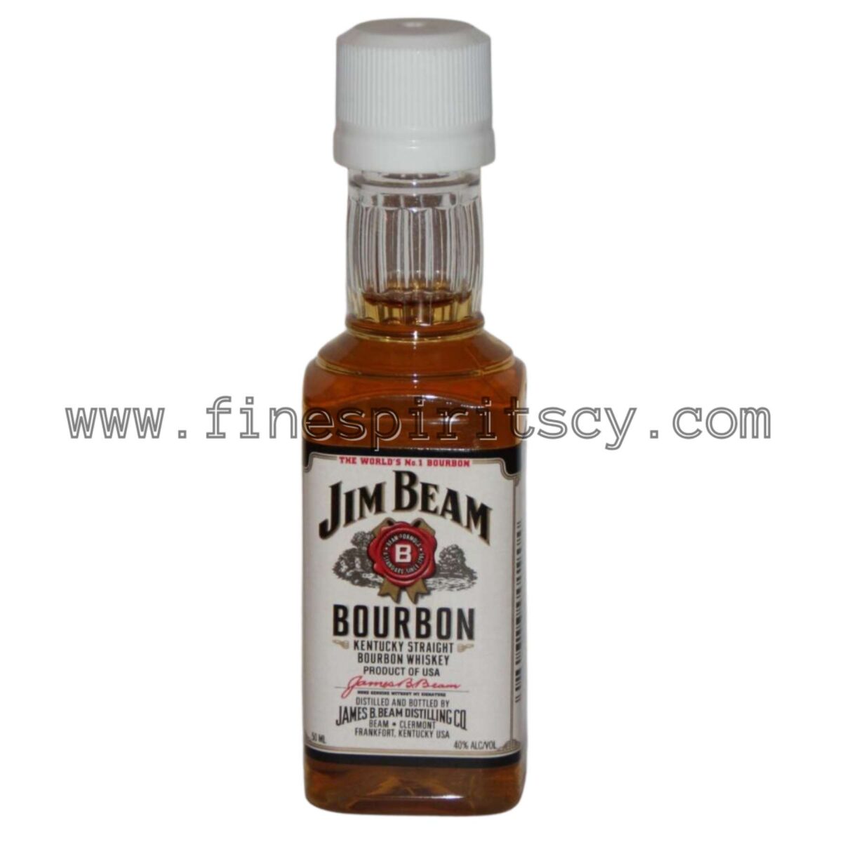 Jim Beam Kentucky Straight Bourbon Whiskey 50ml 5cl mini