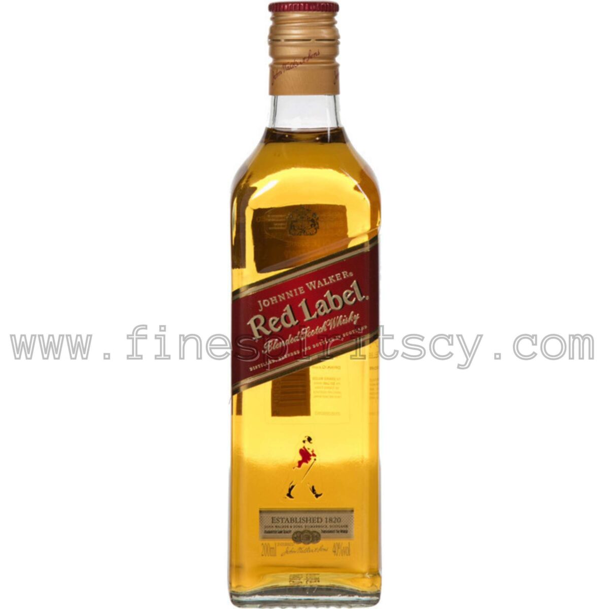 Johnnie Walker Red Label 200ml 20cl 0.2L Cyprus Price Whisky Whiskey CY
