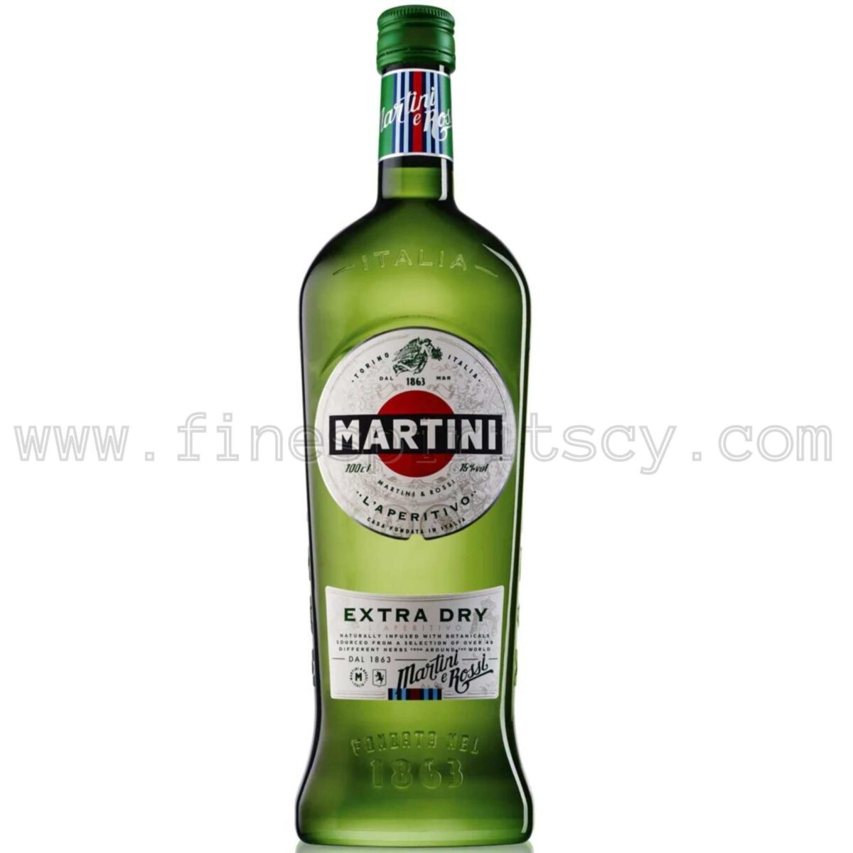 Martini Extra Dry 1L 100cl Vermouth 1000ml Liter CY Litre Cyprus Price & Rossi