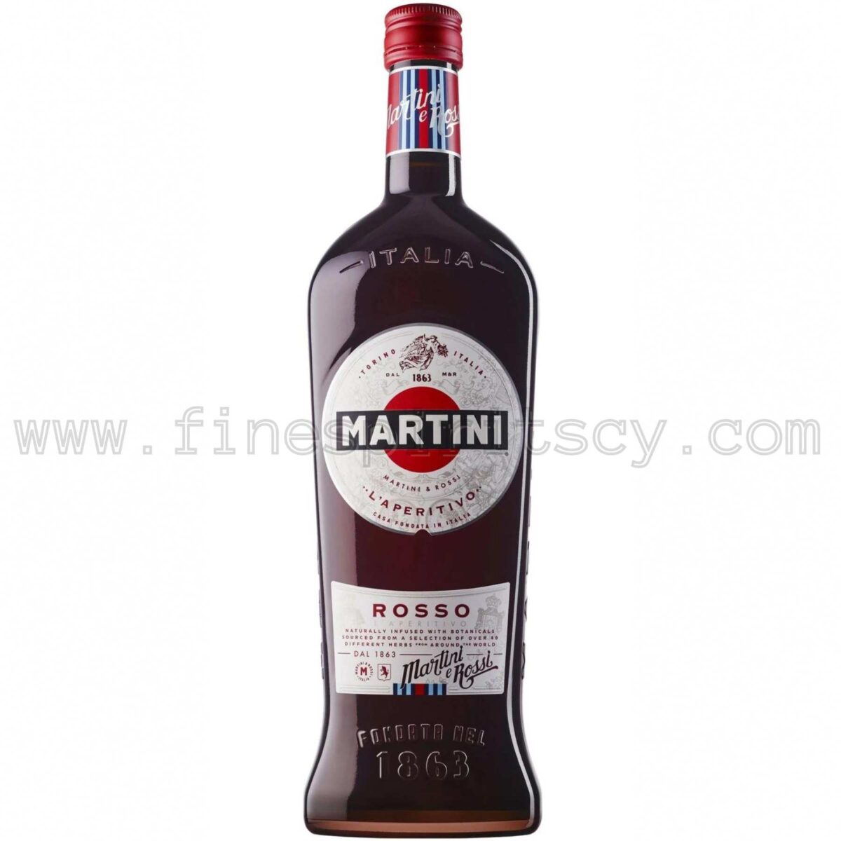 Martini Rosso Vermouth 1L 1000ml 100cl Liter Litre CY Cyprus Price Fine Spirits