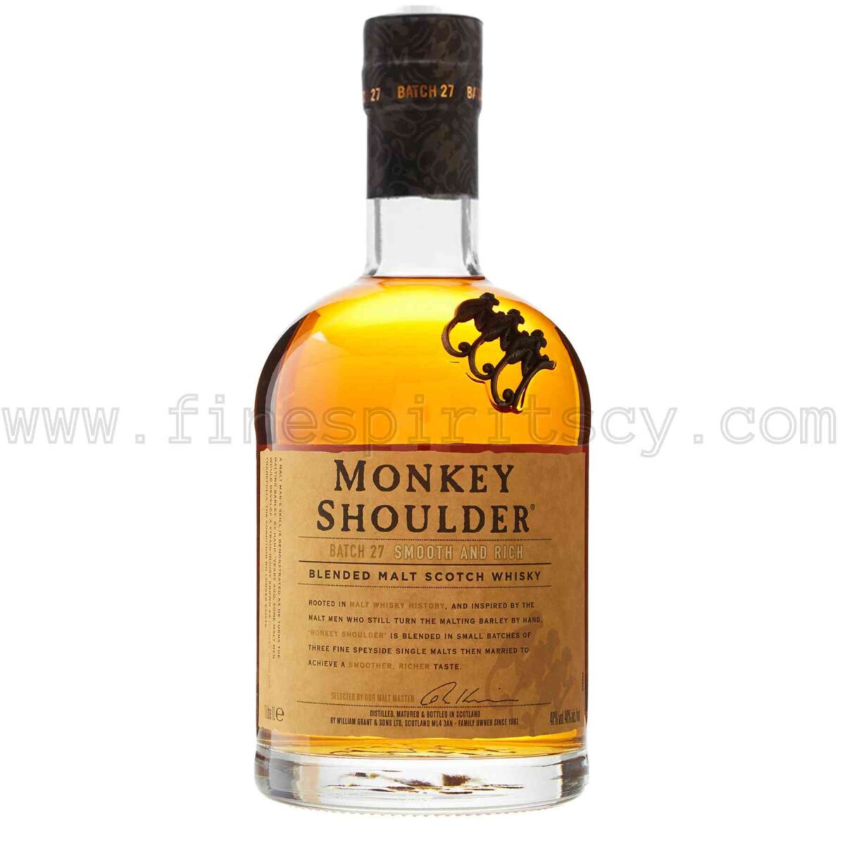 Monkey Shoulder The Original 1000ml 100cl 1L Liter Litre