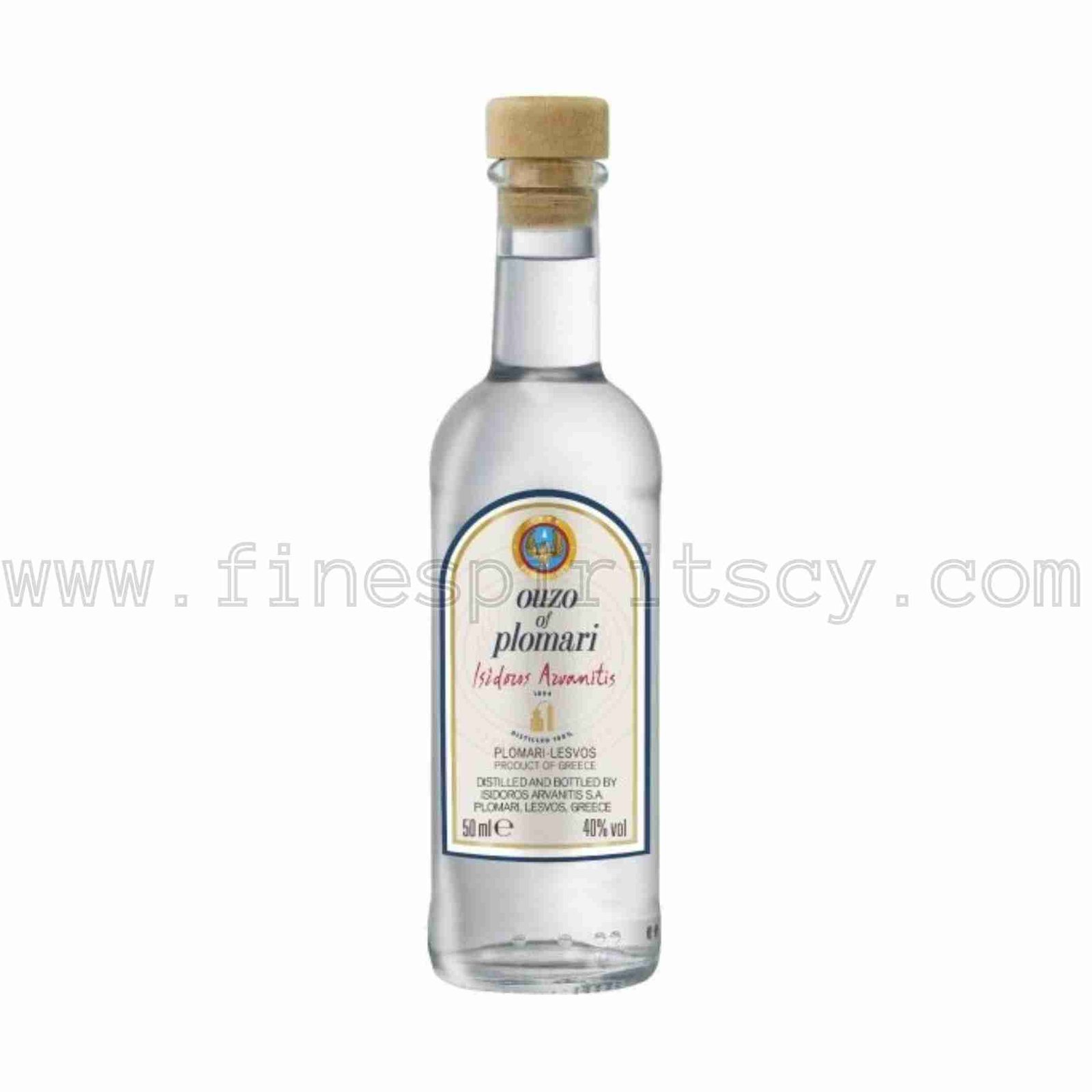 Plomari 50ml FSCY Ouzo Of Plomari 50ml 5cl 0.05L mini miniature