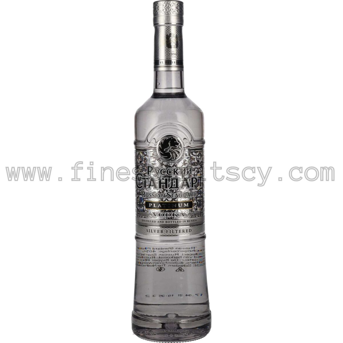 Russian Standard Platinum 700ml 70cl 0.7 L Price CY Cyprus Fine Spirits Whisky Online
