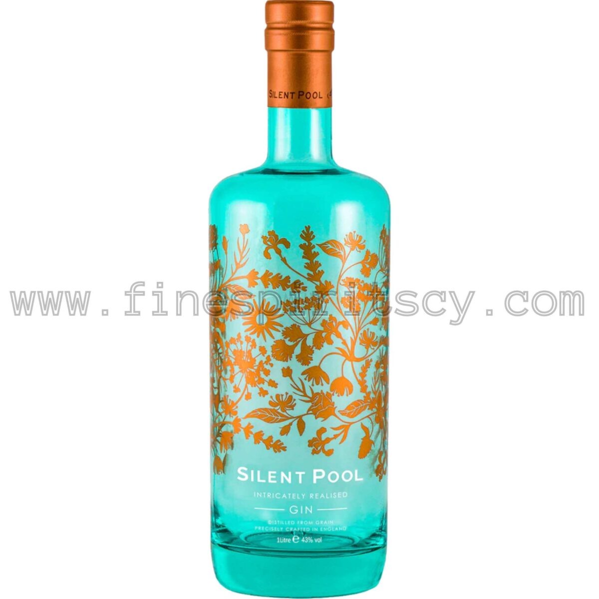 Silent Pool 1000ml 100cl 1L Liter Litre gin special cyprus top Fine Spirits Online Order