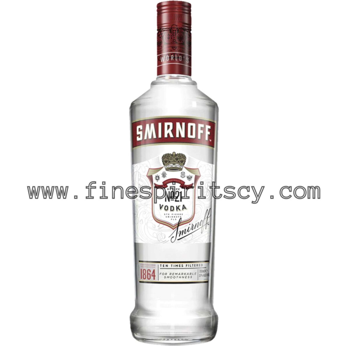 Smirnoff Vodka 70cl 700ml 0.7L Price Cyprus Fine Spirits Order Online
