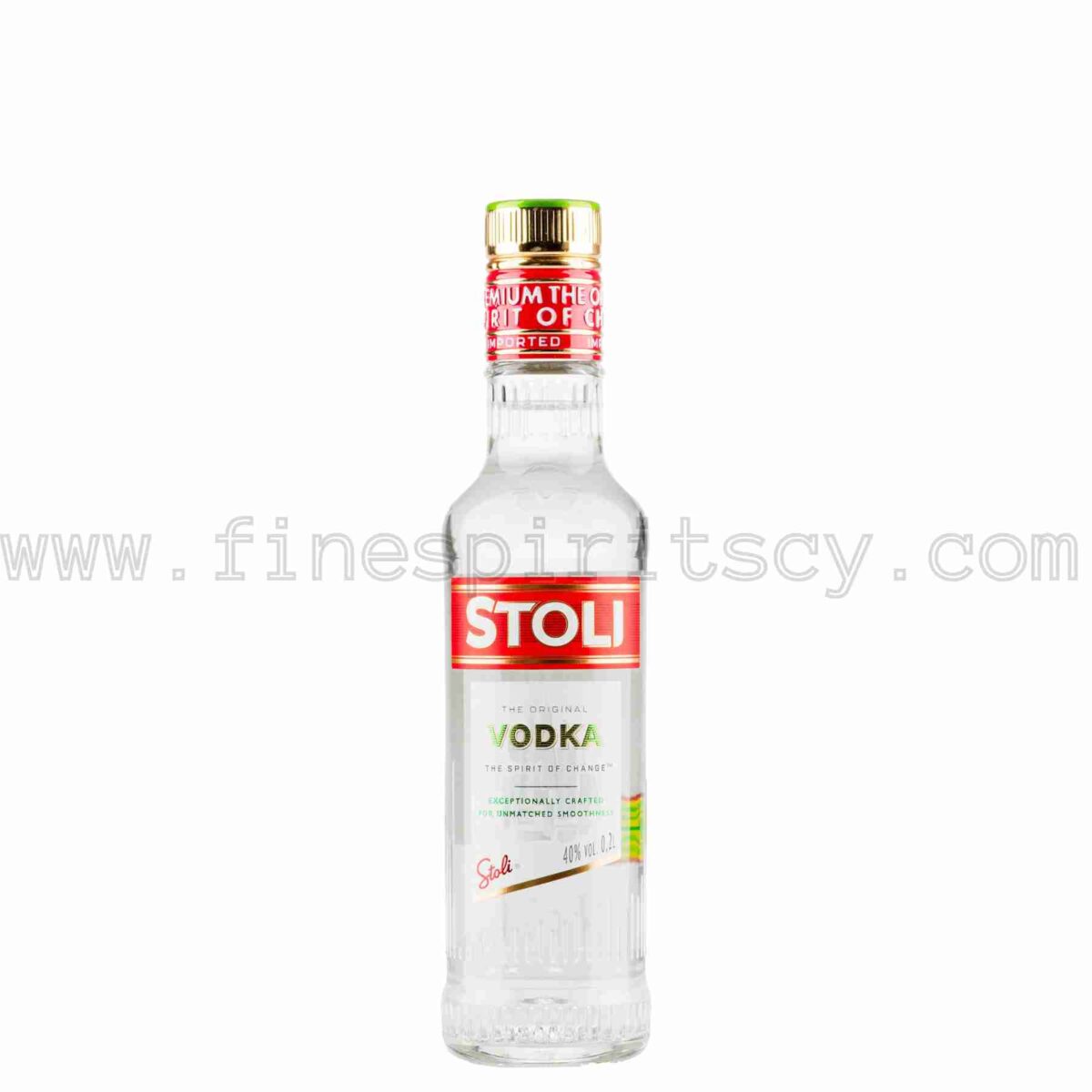 Stoli Vodka Russian Price Fine Spirits Cyprus 200ml 20cl 0.2L Stolichnaya
