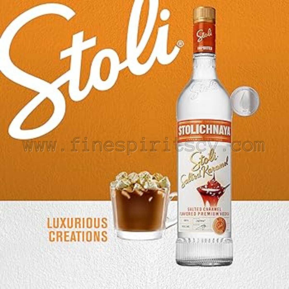 stoli stolichnaya vodka 1000ml 100cl 1L Liter Litre price cyprus order online