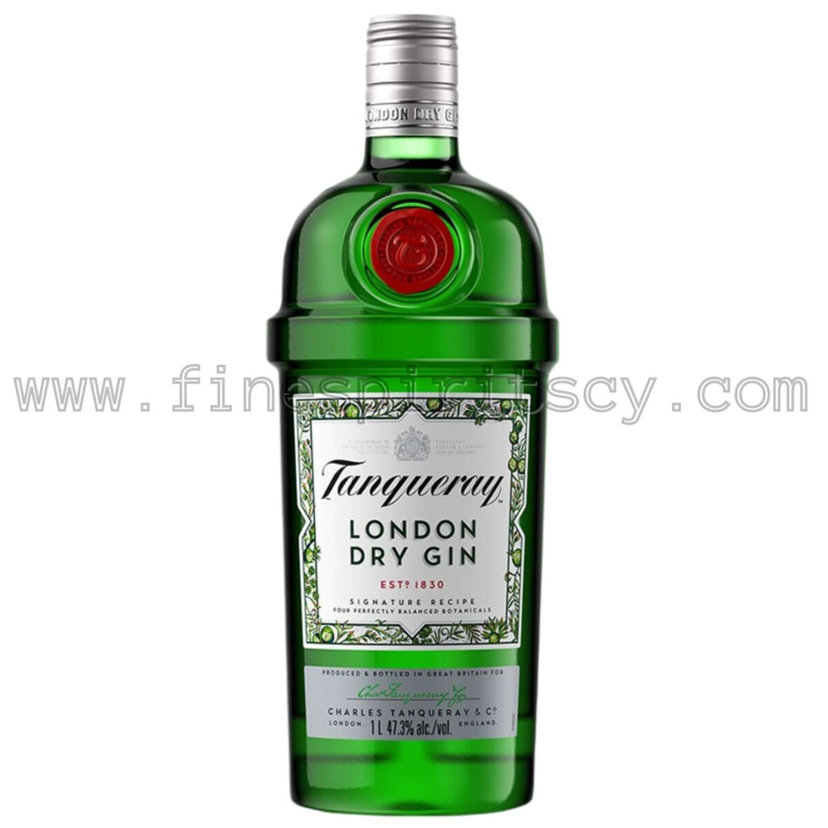 Tanqueray London Dry Gin 1000ml 100cl 1L Liter Litre price Cyprus Fine Spritis CY