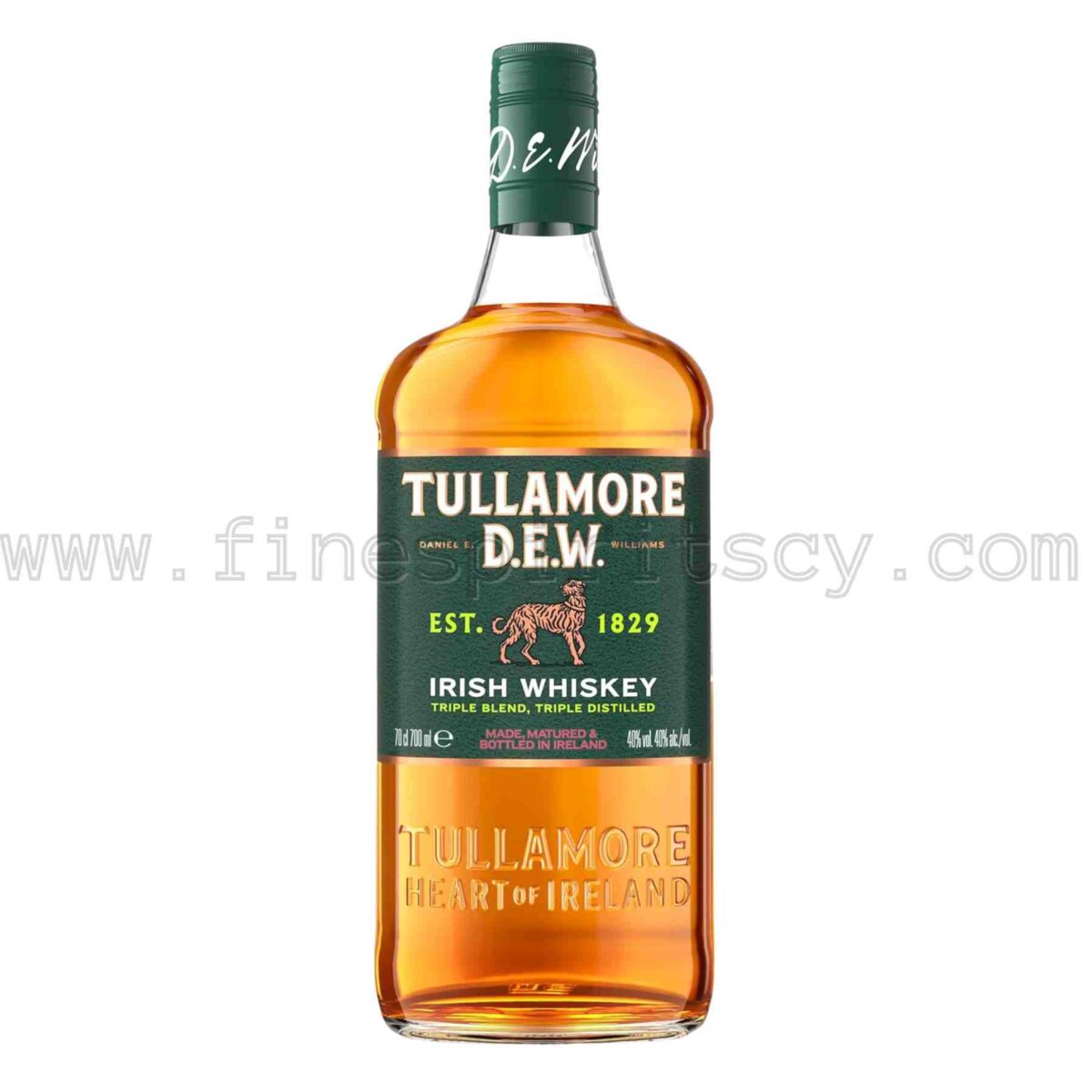 Tullamore Dew Irish Whiskey Fine Spirits Cyprus 700ml 70cl 0.7L