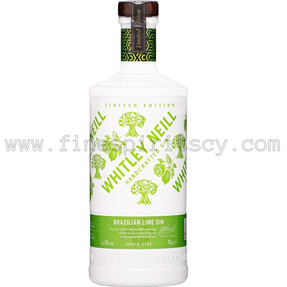 Whitley Neill Brazilian Lime Gin Cyprus Price Fine Spirits 700ml 70cl Limited Edition