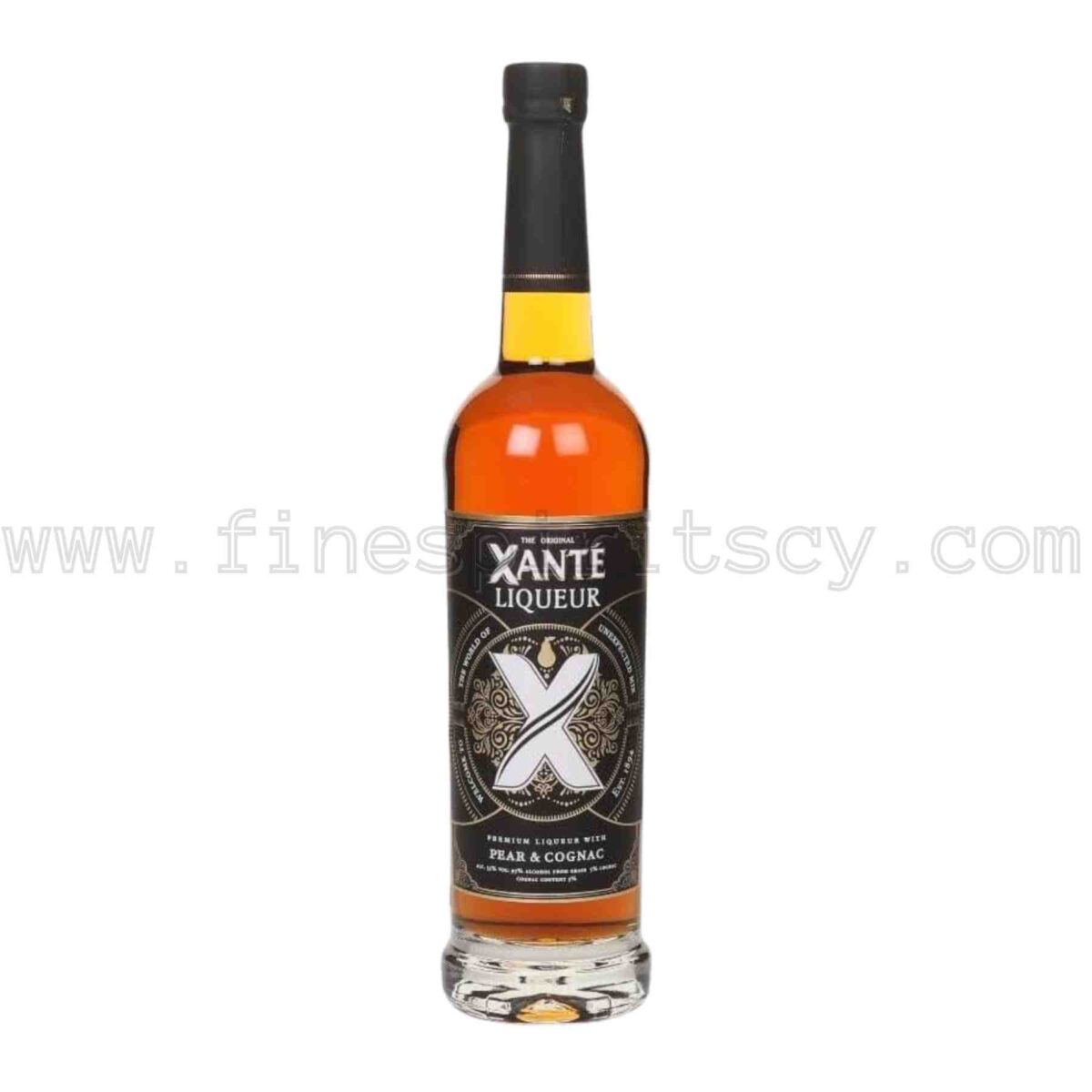 Xante Pear & Cognac Liqueur Original Premium 500ml 50cl 0.5L half liter litre