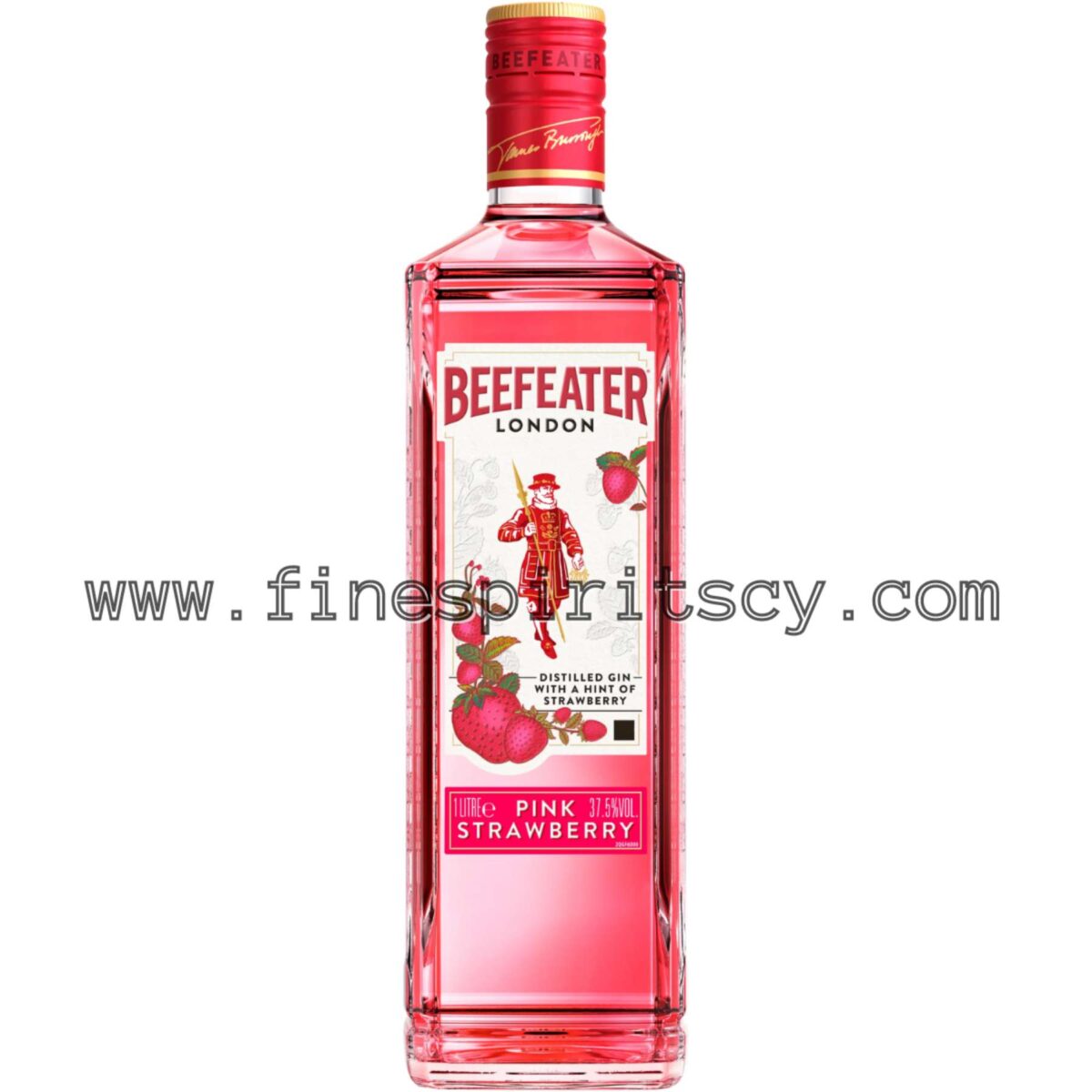 Beefeater Strawberry Pink Gin 100cl 1L 1000ml liter litre online cy cyprus