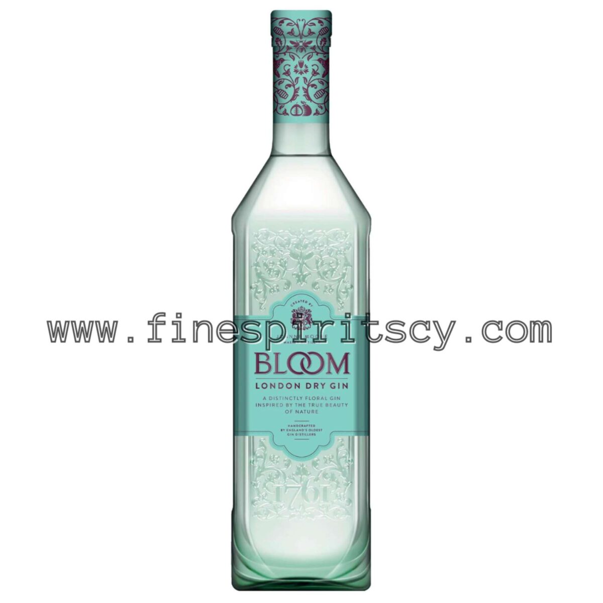 Bloom Gin 700ml 70cl 0.7L Price Cyprus Fine Spirits CY Order Online