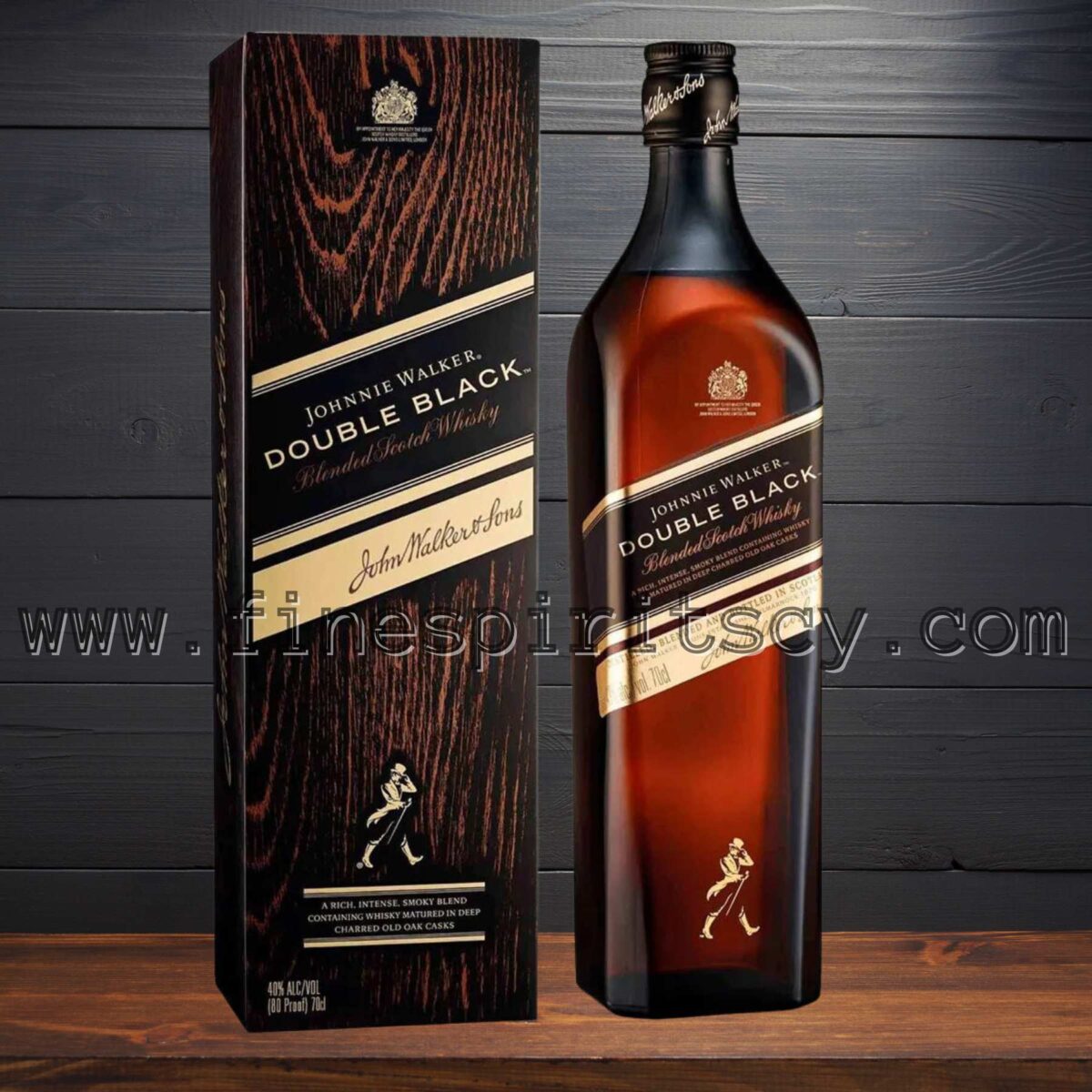 JW Double Black Cyprus Price Online Blended Scotch Whisky 700ml 70cl 0.7L