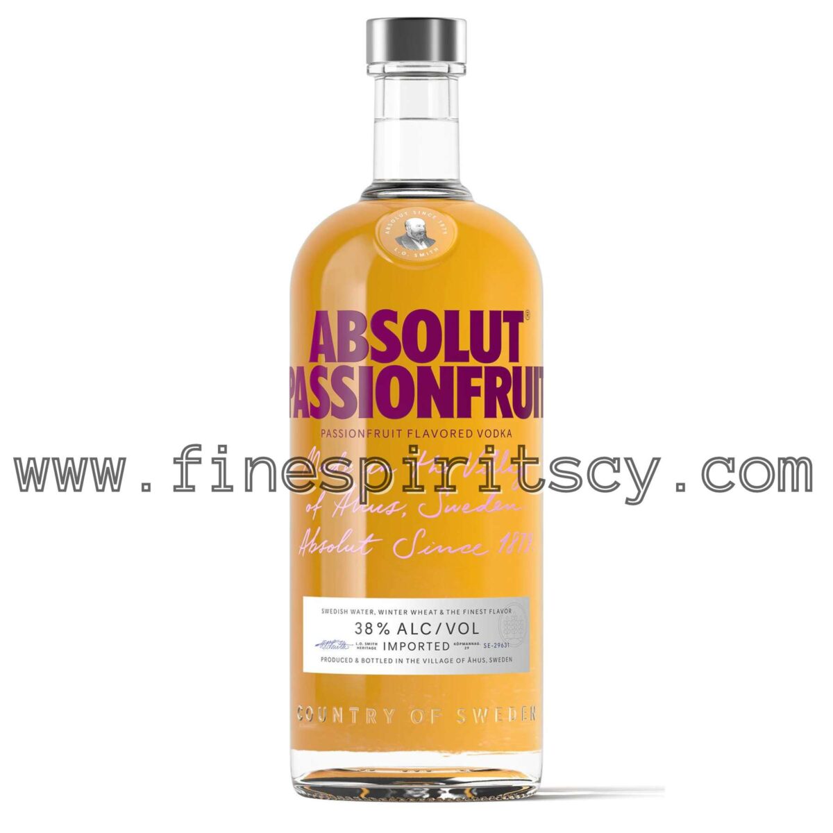 Absolut Passion Fruit Flavored Vodka Cyprus 1000ml 100cl 1L Order Online Buy Price