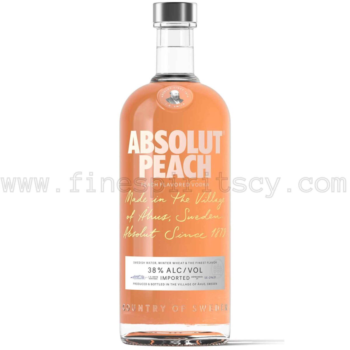 Absolut Peach Apeach Flavored Vodka