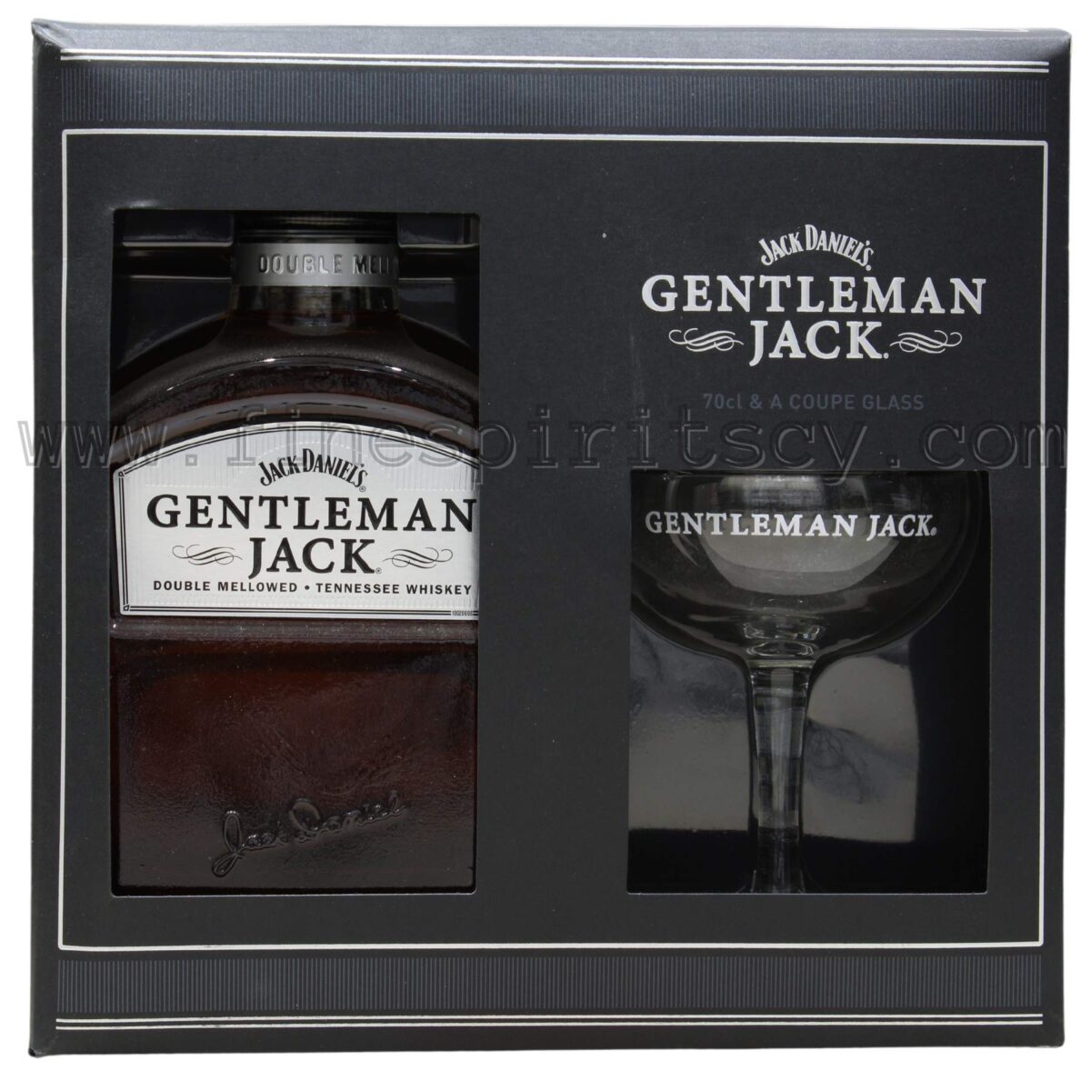 Gentleman Jack Gift Box Idea With Coupe Glass Price Cyprus Order Online