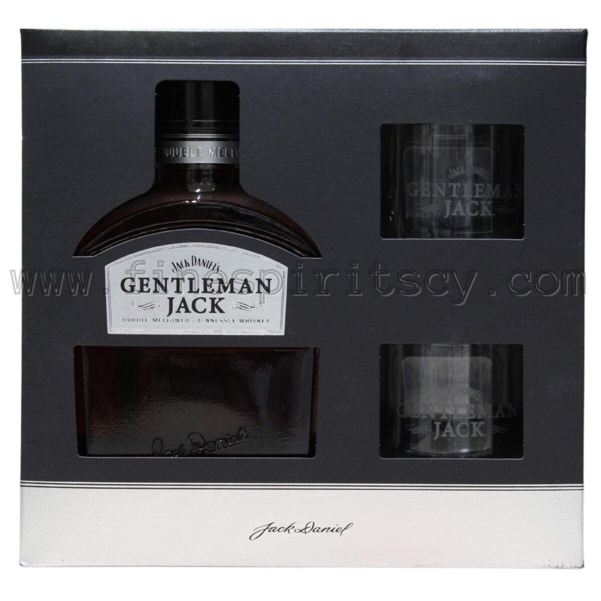 Gentleman Jack Gift Box Idea With Two Glass Price Cyprus Order Online
