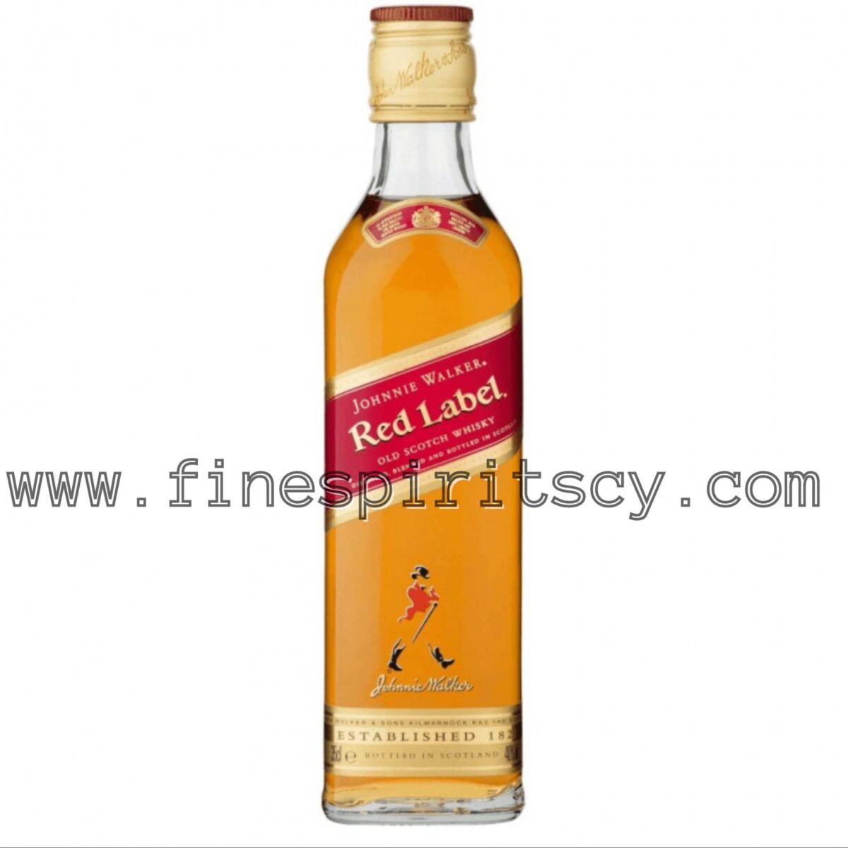 Johnnie Walker Red Label 350ml 35cl 0.35L Cyprus Price Whisky Whiskey