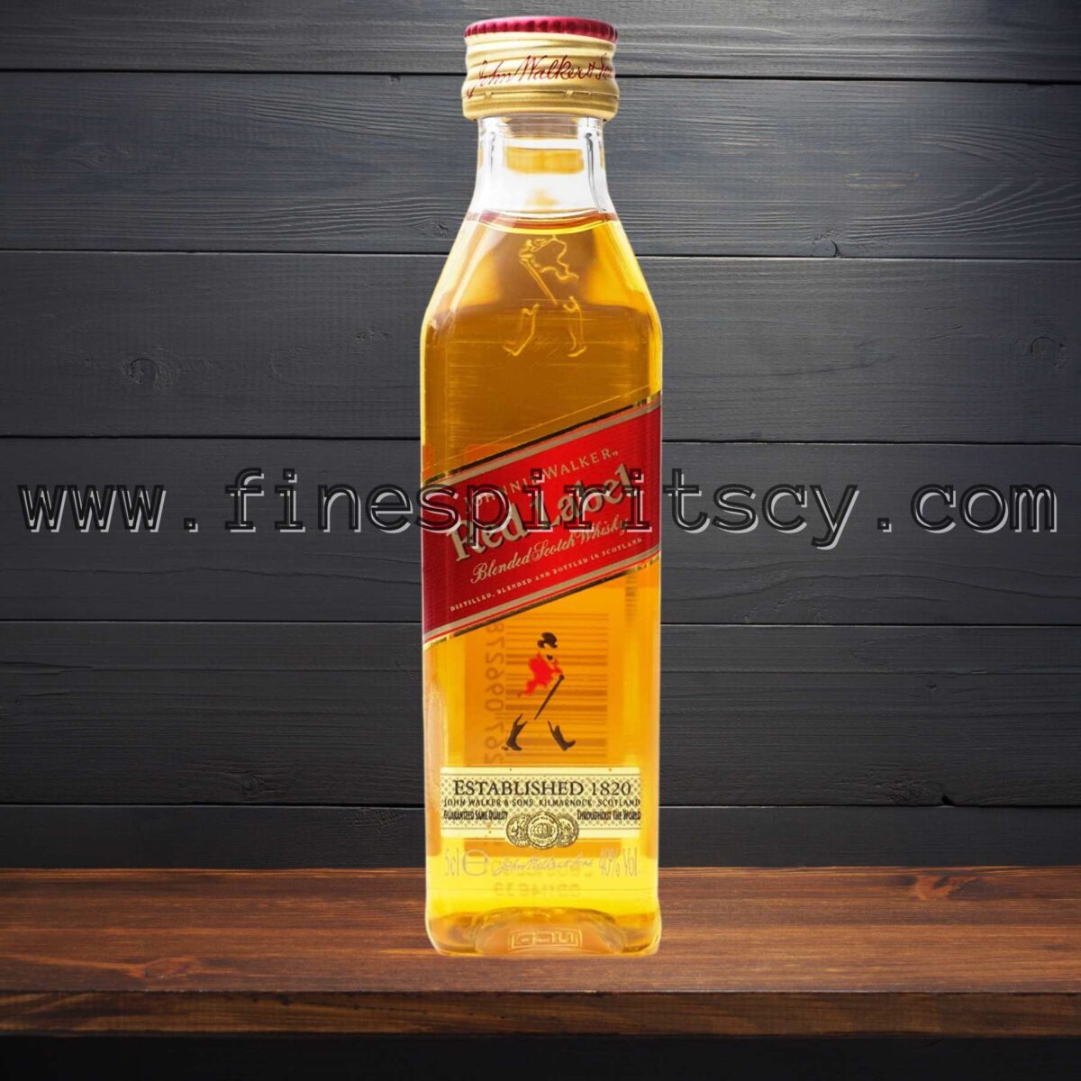 Johnnie Walker Red Label 50ml 5cl Cyprus Price Online Whiskey Scotch