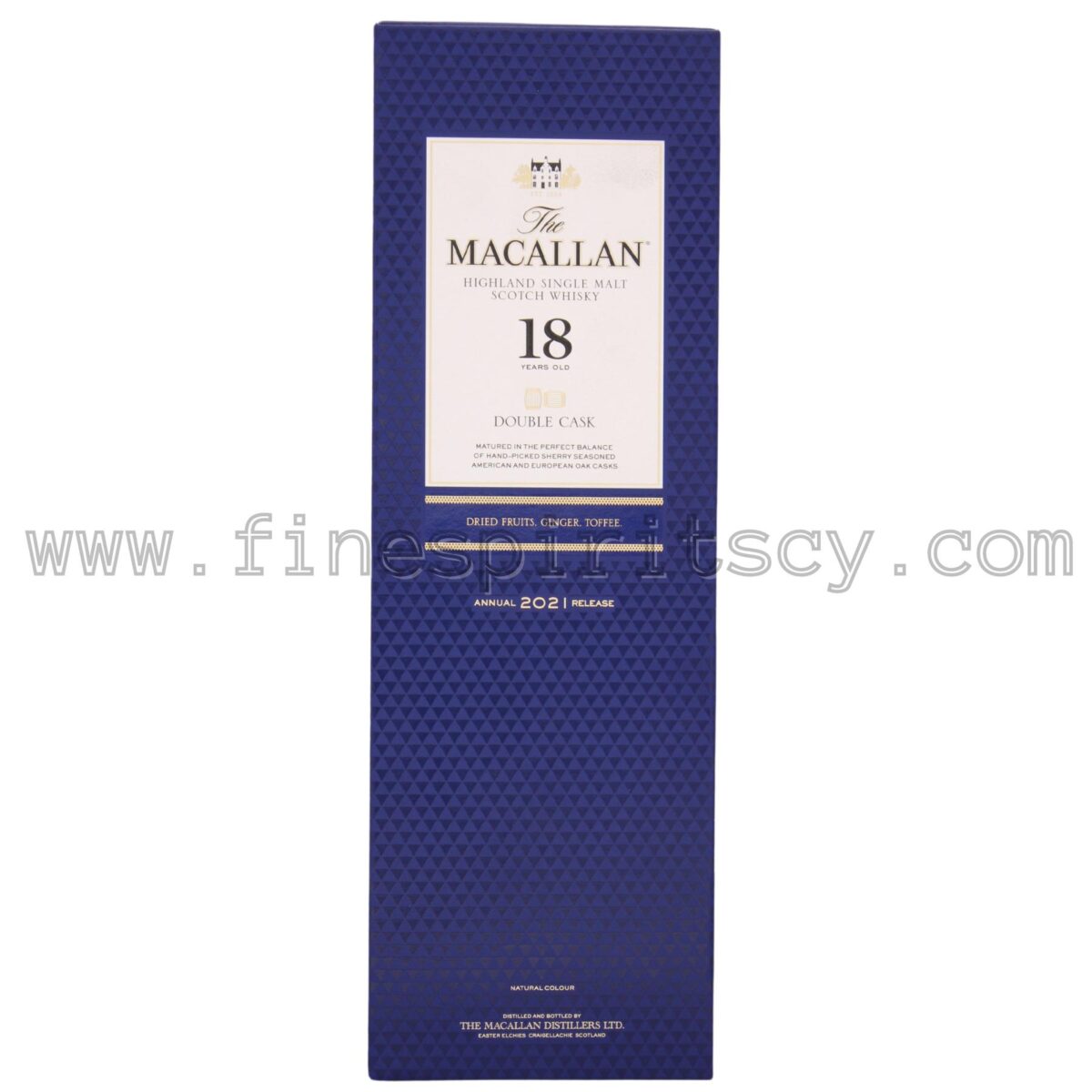 Macallan 18 Year Old Double Cask 2021 Release Price Fine Spirits CY Cyprus