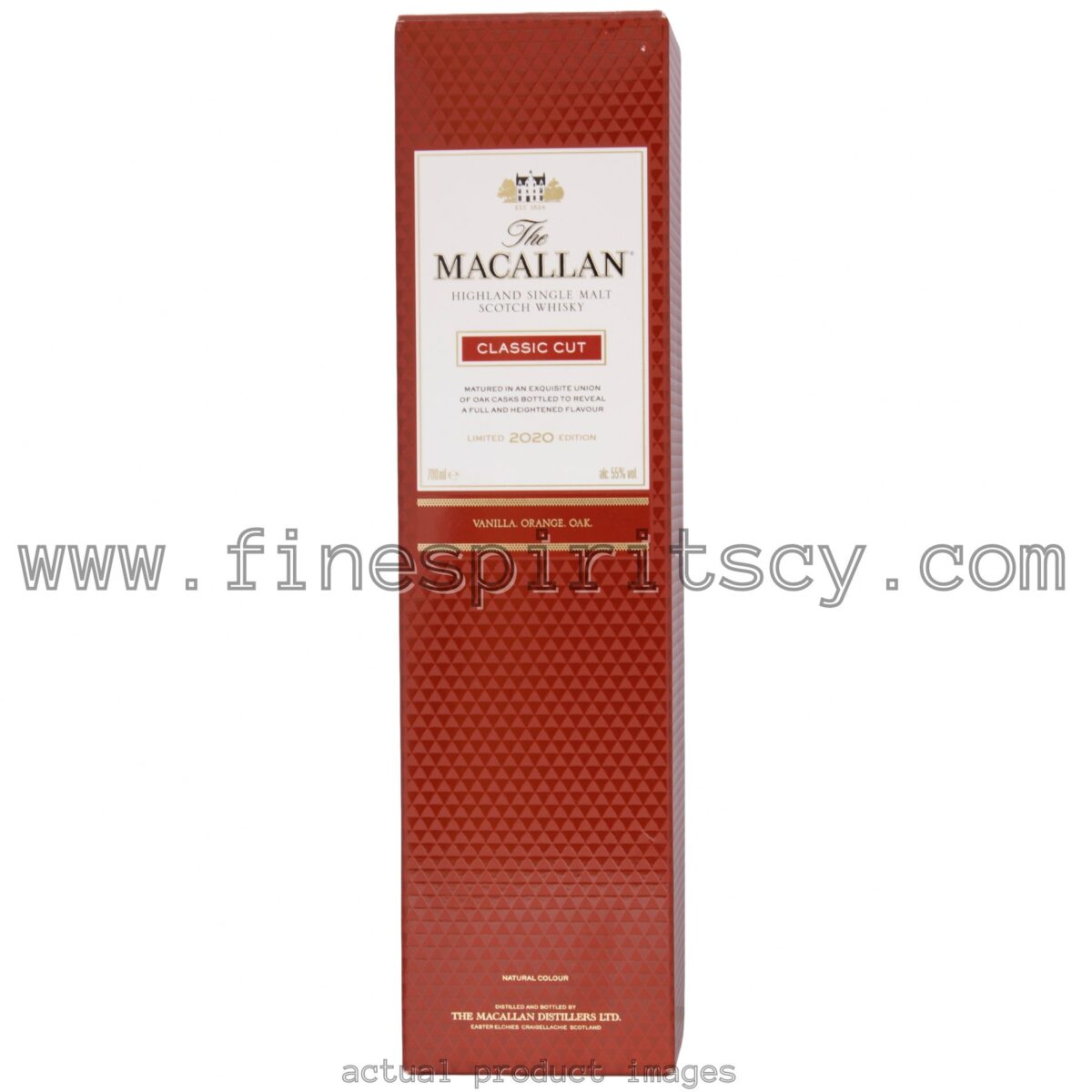 Macallan Classic Cut 2020 Fine Spirits Cyprus Limited Edition Release
