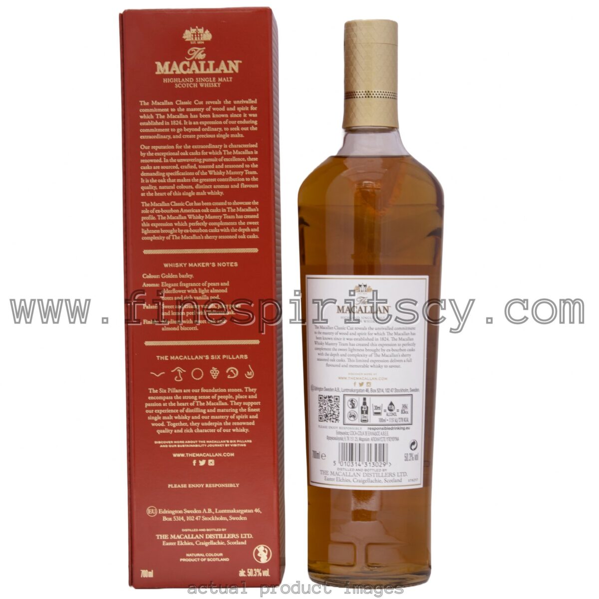 Macallan 2023 Price Cyprus Fine Spirits 700ml Rare Scotland Whisky