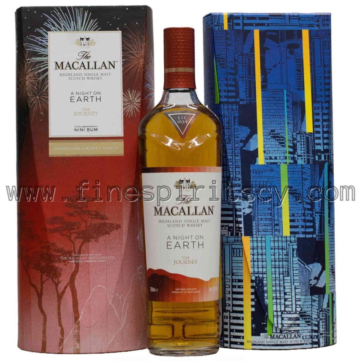 Macallan A Night On Earth In Scotland Fine Spirits Cyprus 2023 Exclusive