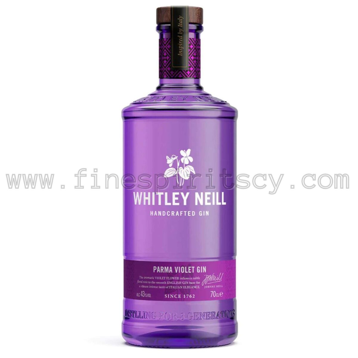 Whitley Neill Parma Violet 700ml 70cl 0.7L Cyprus Price Order Online FSCY
