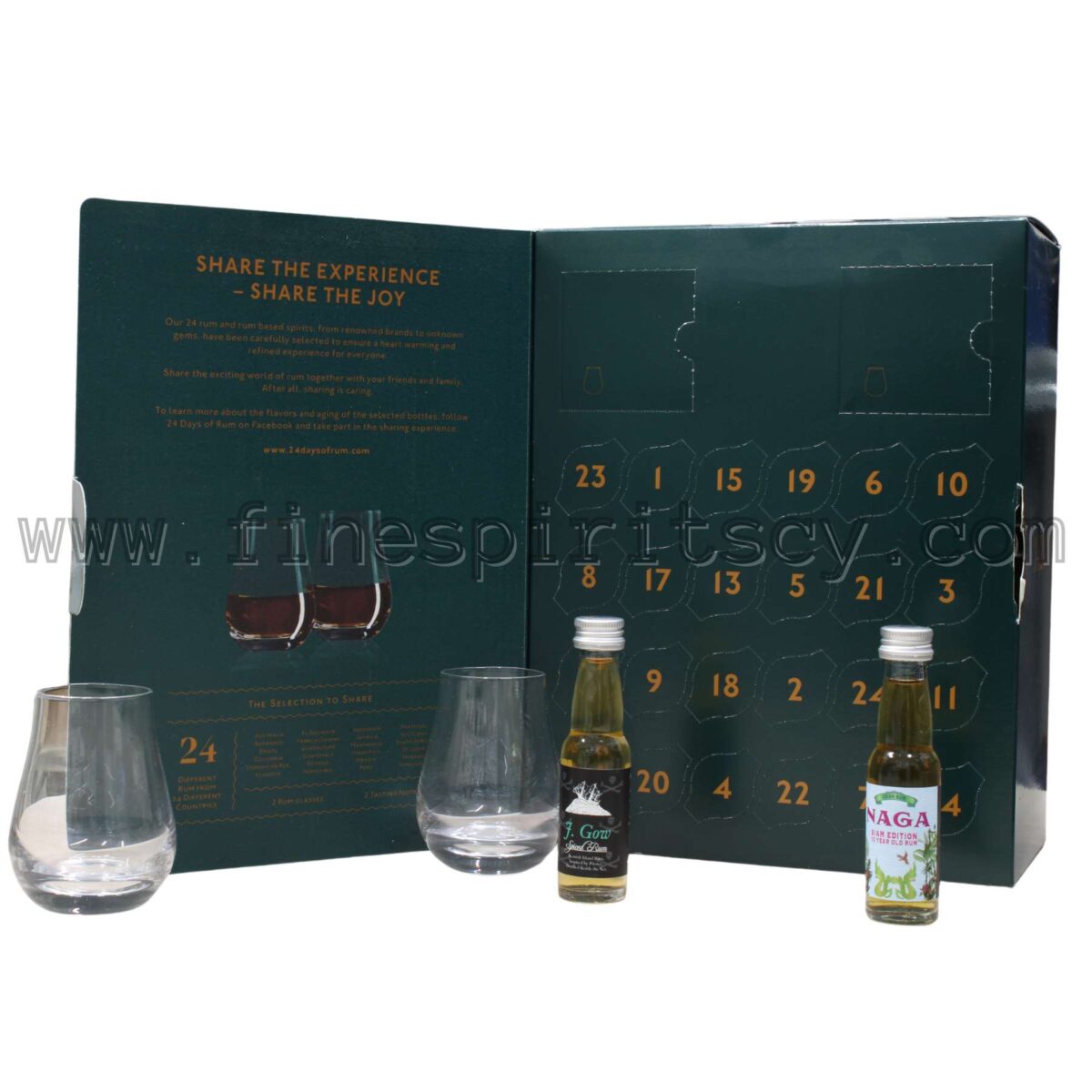 24 Days Of Rum Green Edition Tasting Notes Fine Spirits Cyprus 5712718006780