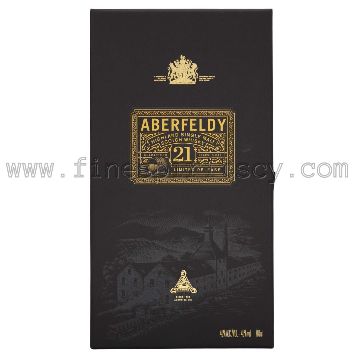 Aberfeldy 21 Year Old Highland Scotch Single Malt Whisky Whiskey Cyprus