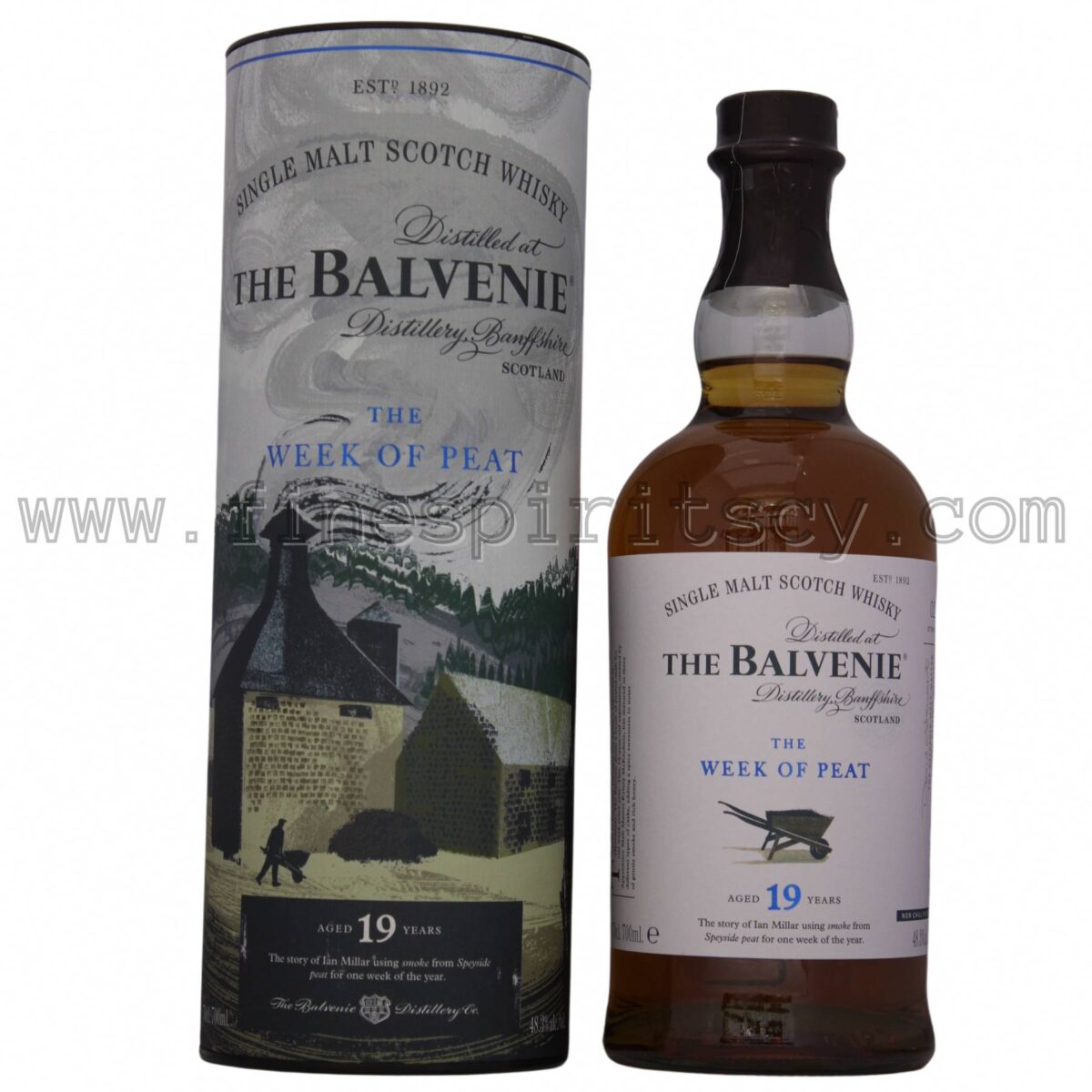The Balvenie 19YO Scotch Single Malt Whisky Whiskey Cyprus Price Fine Spirits CY