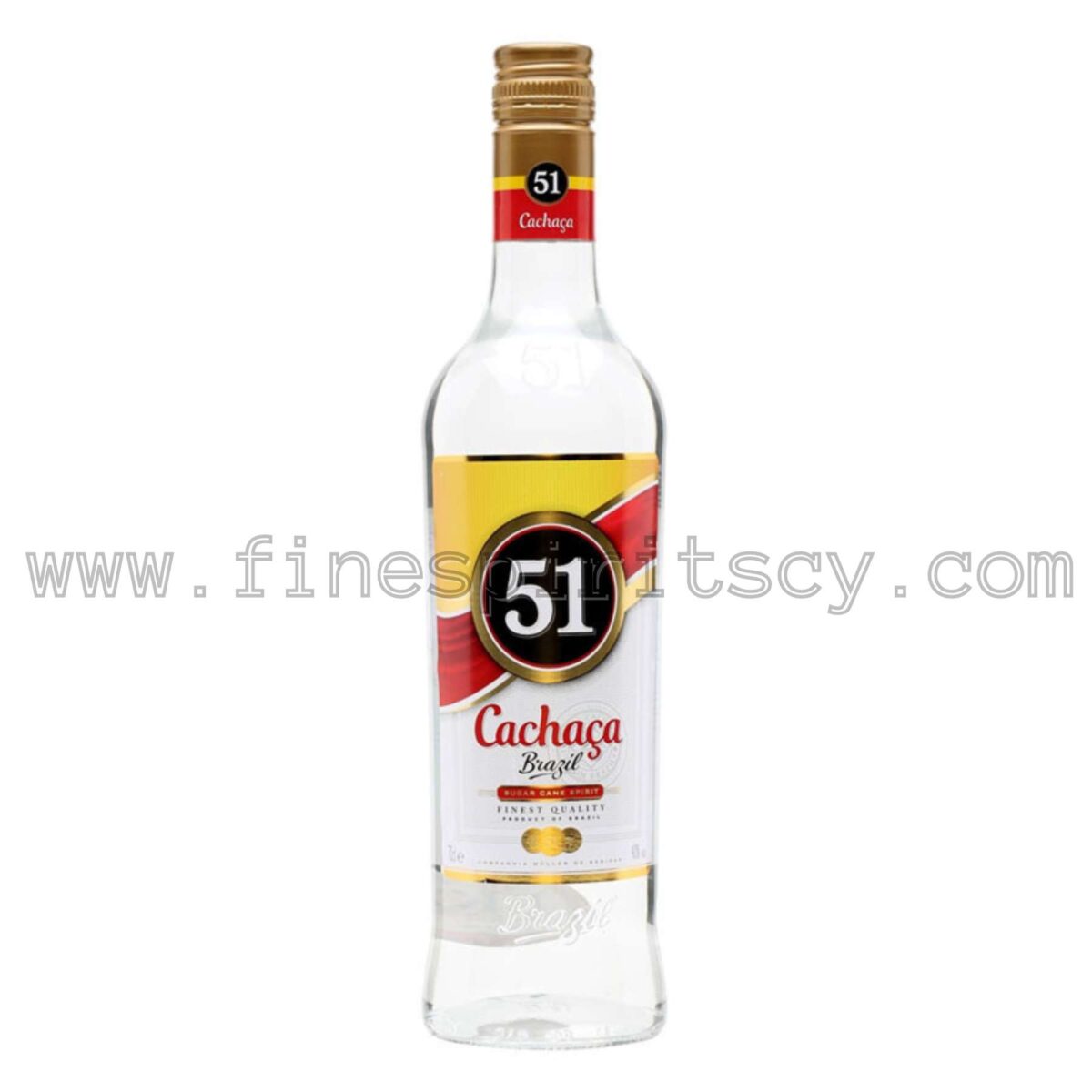 CACHACA 51 700ml 70cl 0.7L brazil rum fine spirits cyprus top online cava liquor store