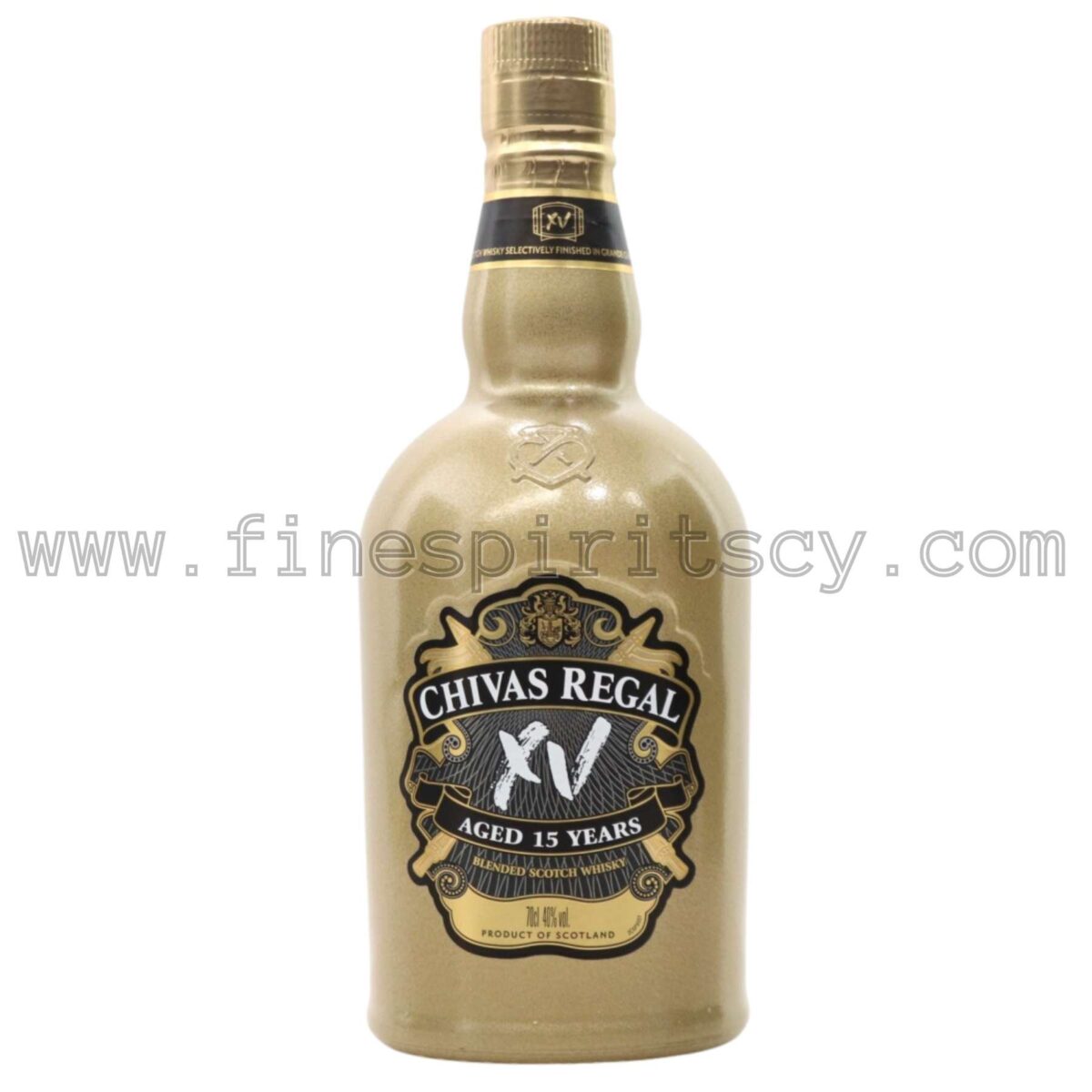 Chivas Regal XV 15 Years Old Cyprus Price Whisky Fine Spirits CY Gold Edition 700ml
