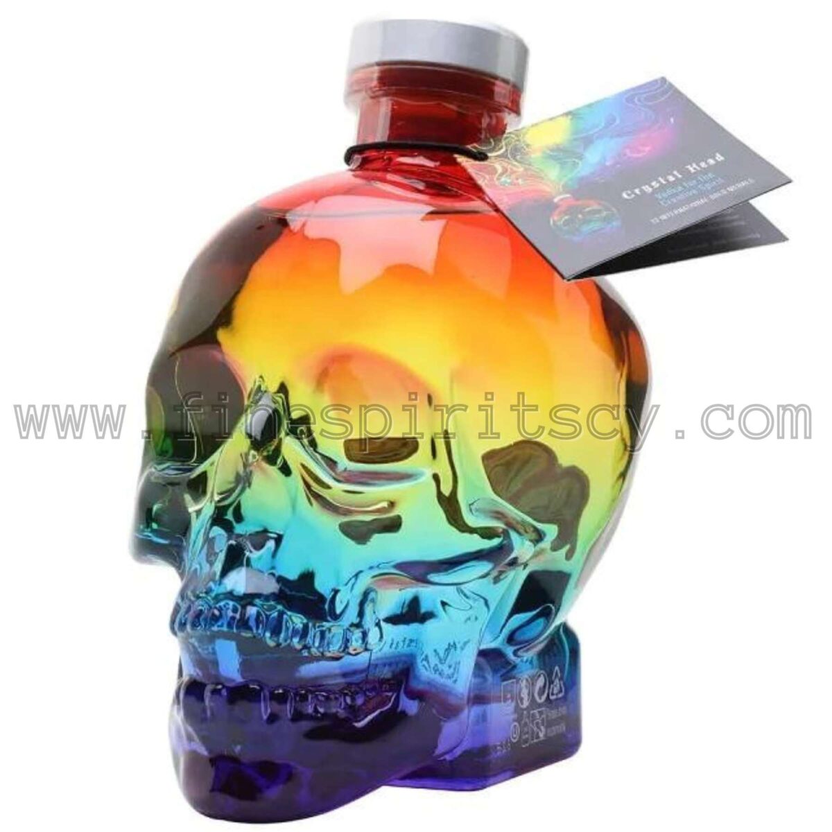 Crystal Head Pride Limited Edition Skull Vodka Cyprus Order Online Buy Shop Now