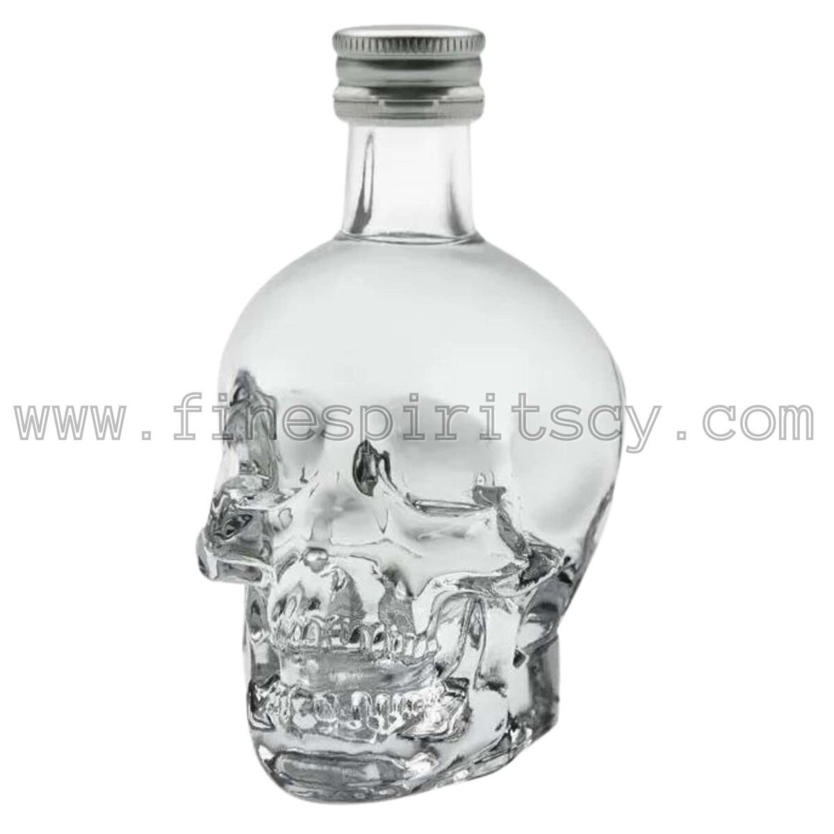 Crystal Head Vodka 50ml 5cl mini miniature Skull Creative Glass Bottle Cyprus Price Fine Spirits