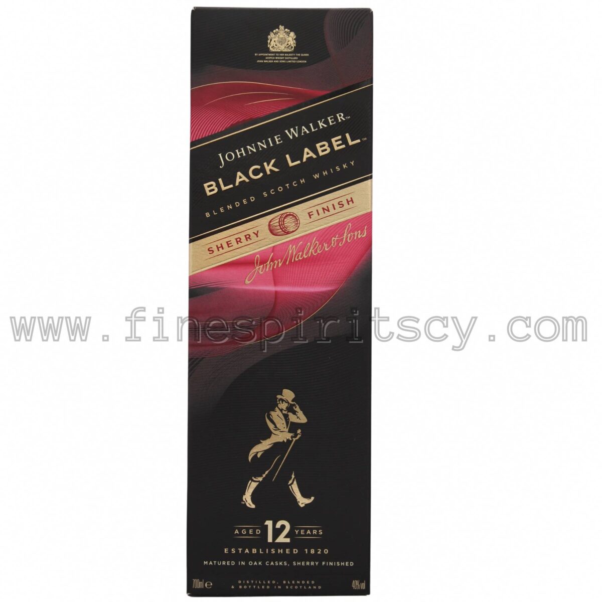 Johnnie Walker Black Sherry Finish Order Best Cheap Price Fine Spirits CY Cyprus