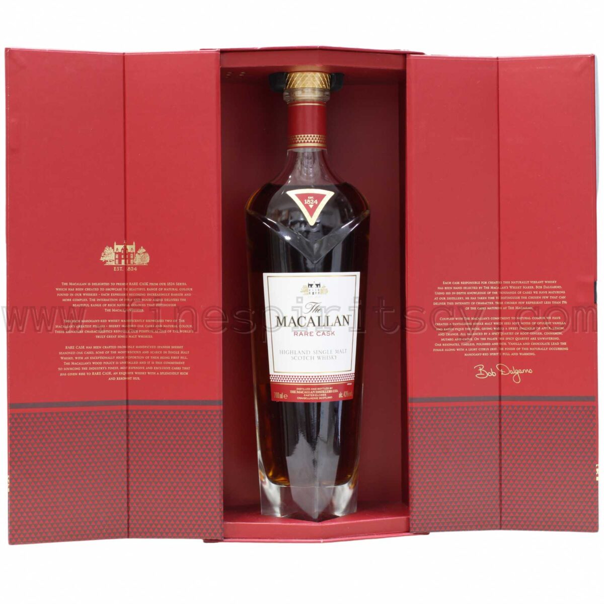 Macallan Rare Cask Open Box Bottle