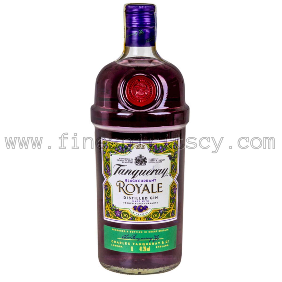 Tanqueray Blackcurrant Royale Gin Cyprus Price Online Order 1000ml 100cl 1L Liter Litre