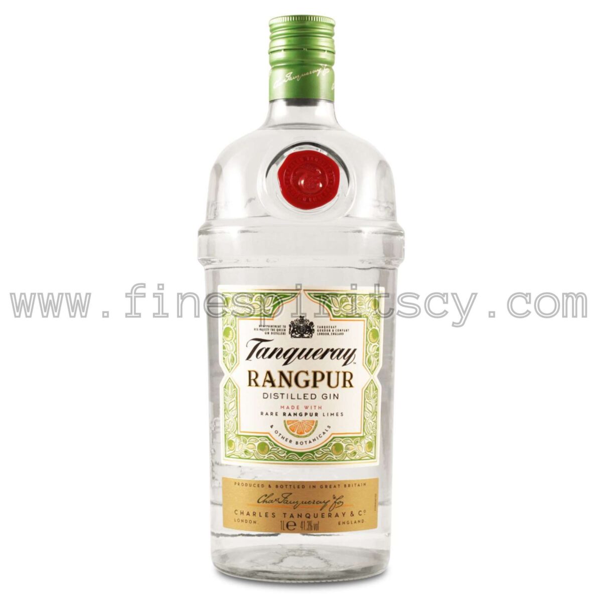 Tanqueray Rangpur Lime Gin Cyprus Price Online Order 1000ml 100cl 1L Liter Litre