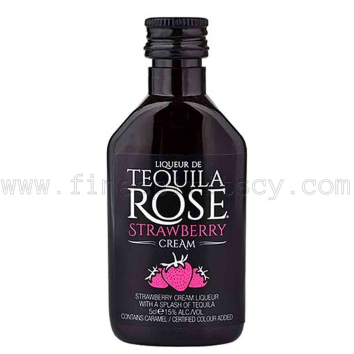 Tequila Rose Strawberry Cream Liqueur 50ml 5cl mini miniature